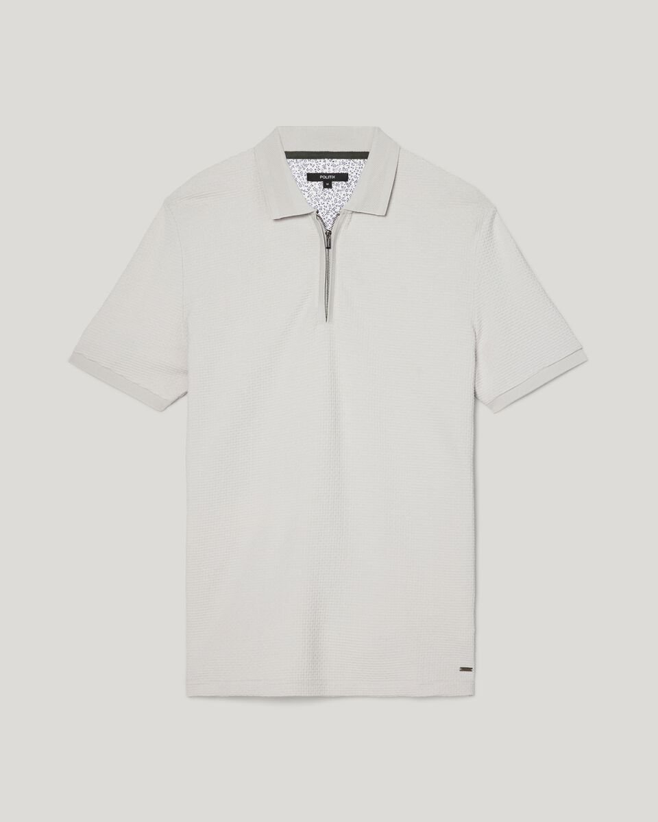 Jacquard Texture Polo